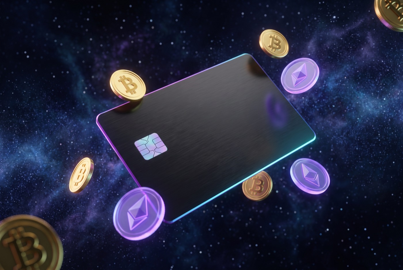 AstraPay card with crypto